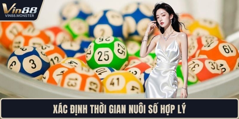 Xác định thời gian nuôi số hợp lý
